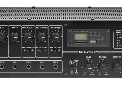 Âm ly kèm trộn công suất 250W SSA-250DP
