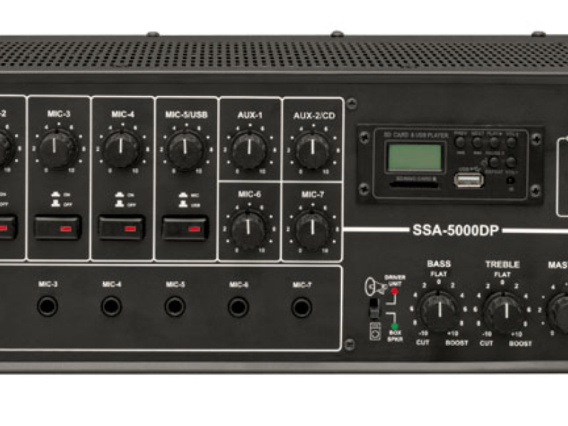 Âm ly kèm trộn công suất 500W Ahuja SSA-5000DP