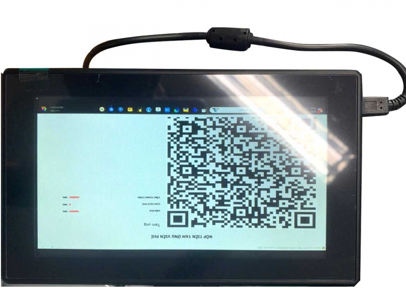 Màn hình hiển thị QRCOD HH- 1025QR