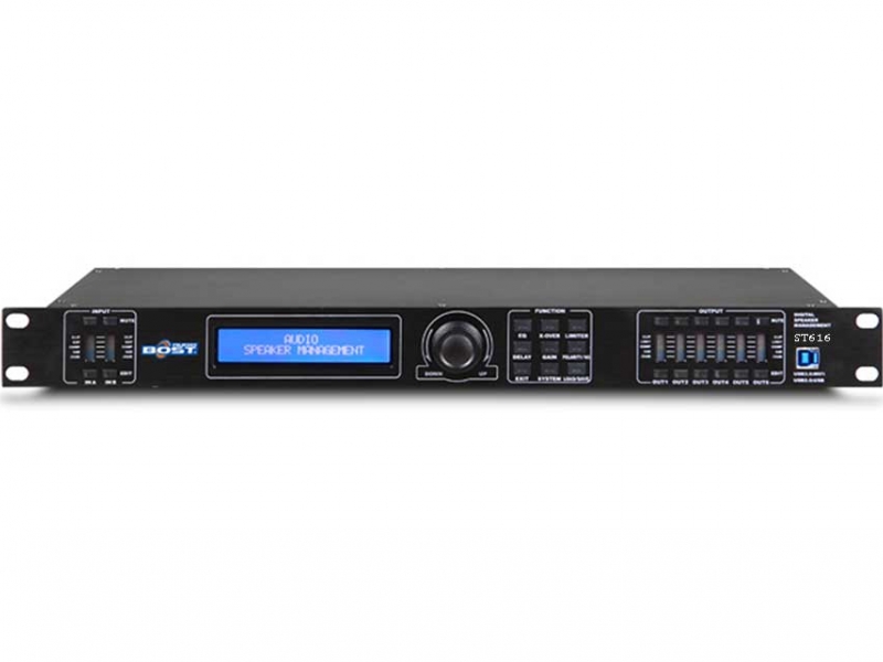 Bộ xử lý tín hiệu âm thanh, 2 đầu vào - 6 đầu ra Bost Audio XCA26