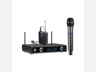 Bộ micro không dây cầm tay Ahuja AWM-700UHL