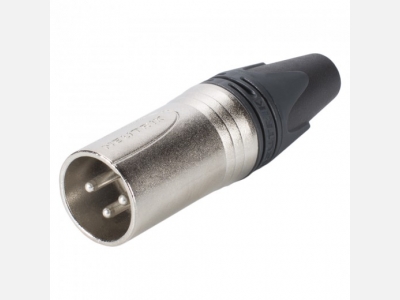 Đầu Jack XLR Neutrick NC3MX (Đực)