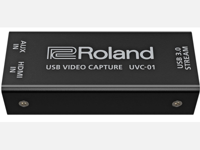 Thiết bị ghi hình trên máy tính qua cổng USB livetream Roland UVC-01